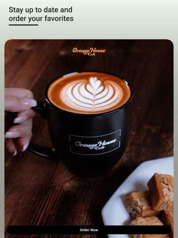 Orange House Cafe iPad screenshot