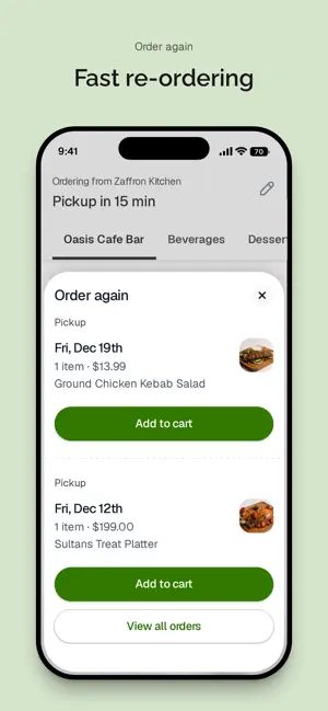 Zaffron Kitchen screenshot 4