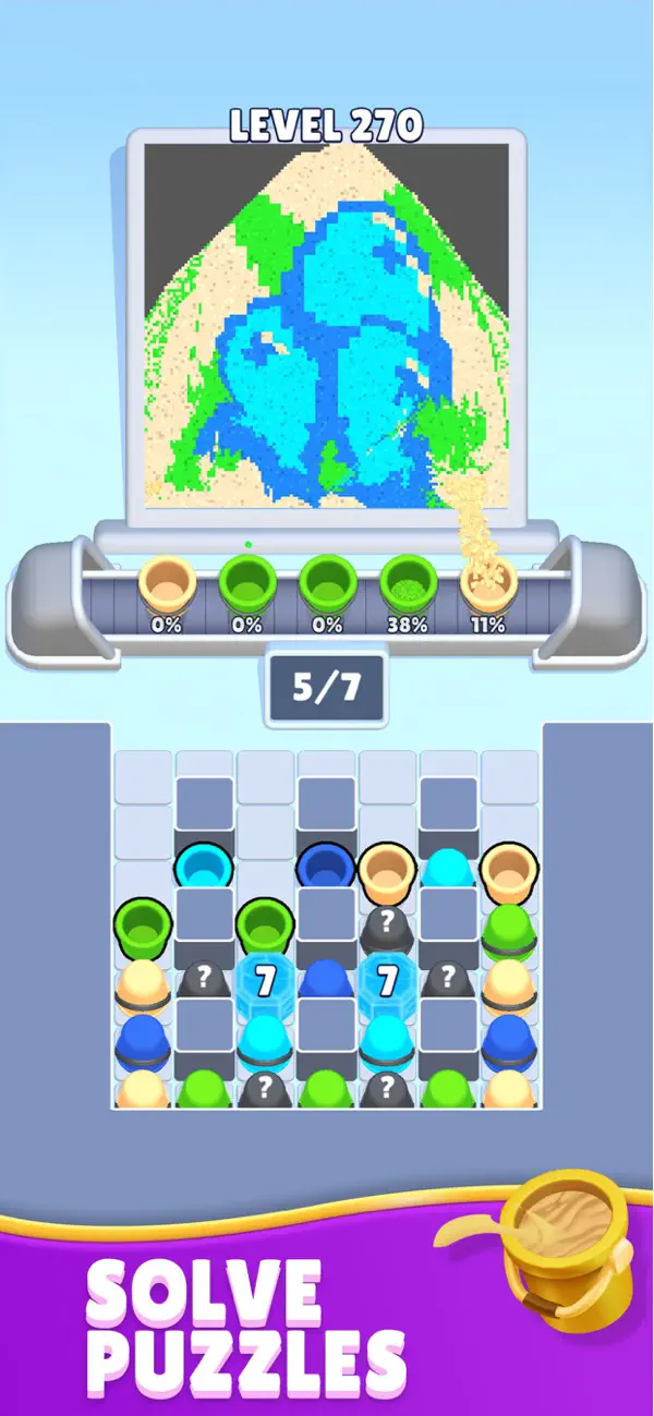 #5. Sand Loop (iOS) By: Voodoo