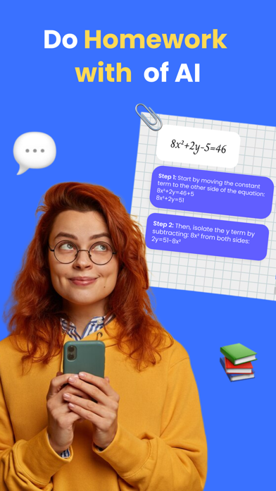 Homework AI: Math Tutor Help Screenshot