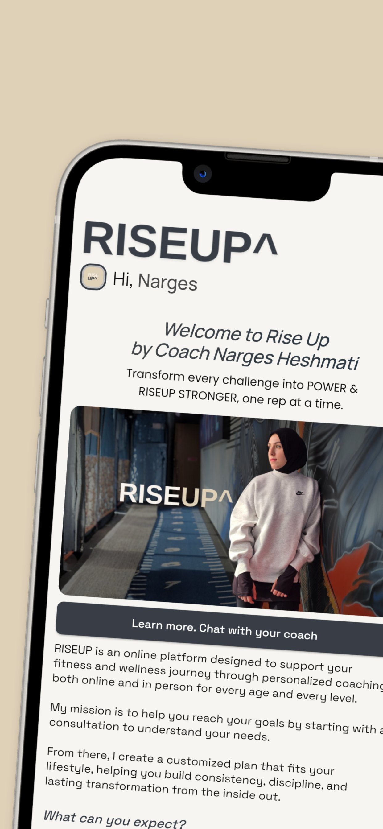 Rise Up by Narges Heshmati