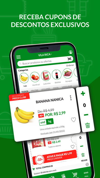 Vila Rica Supermercados Screenshot