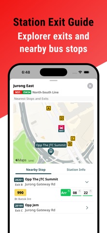SG Transit - Bus & MRT Screenshot 7 of 10