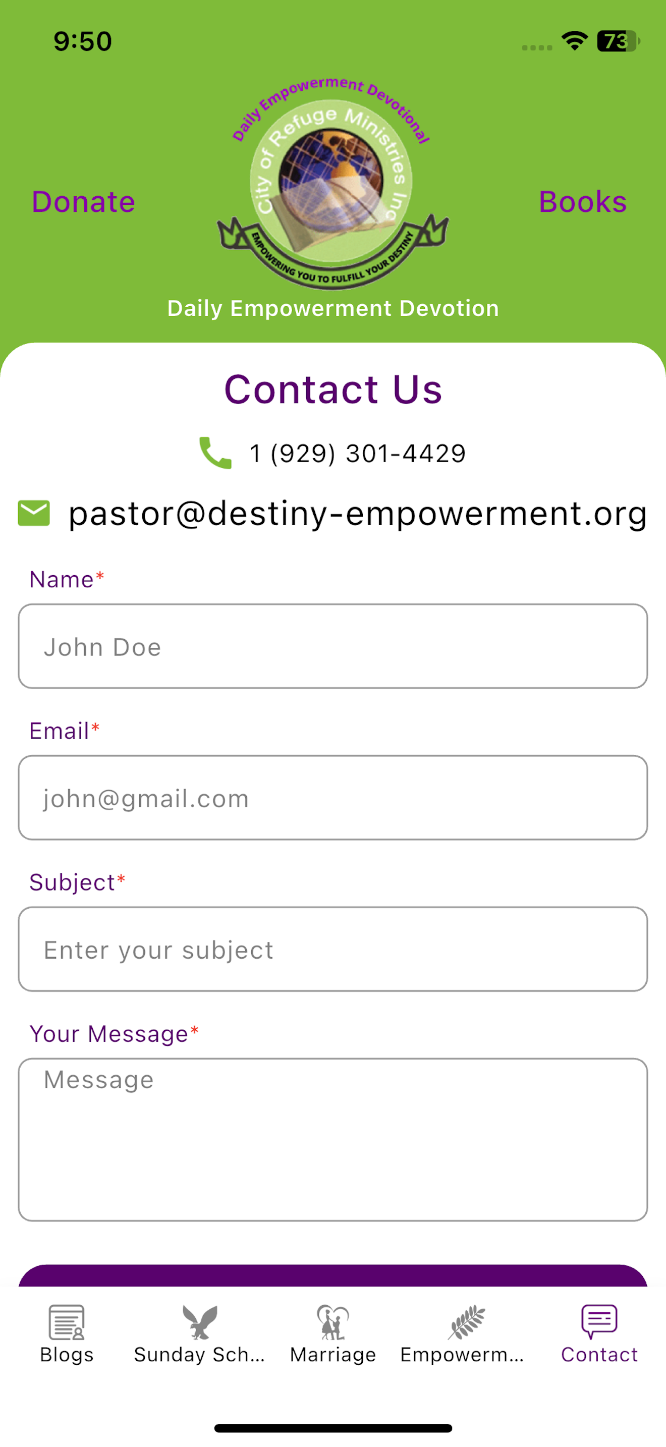Daily Empowerment Devotional screenshot 6