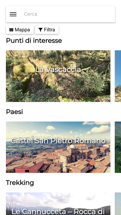 Sentieri in Tasca