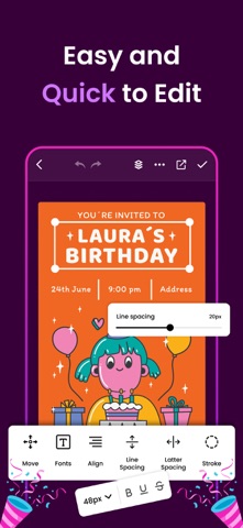 Invitation Maker - Card Maker Screenshot 3 of 9