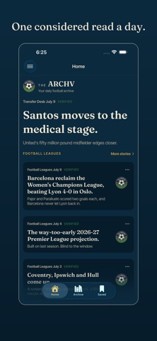 The ARCHV screenshot