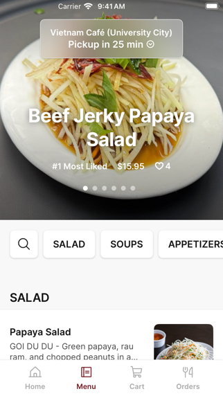 VIETNAM TO GO iPhone screenshot 2 - Food & Drink app