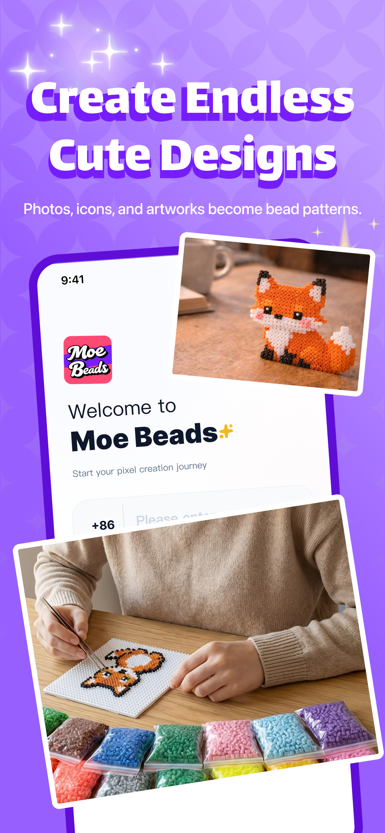 Moe Beads -Perler Beads