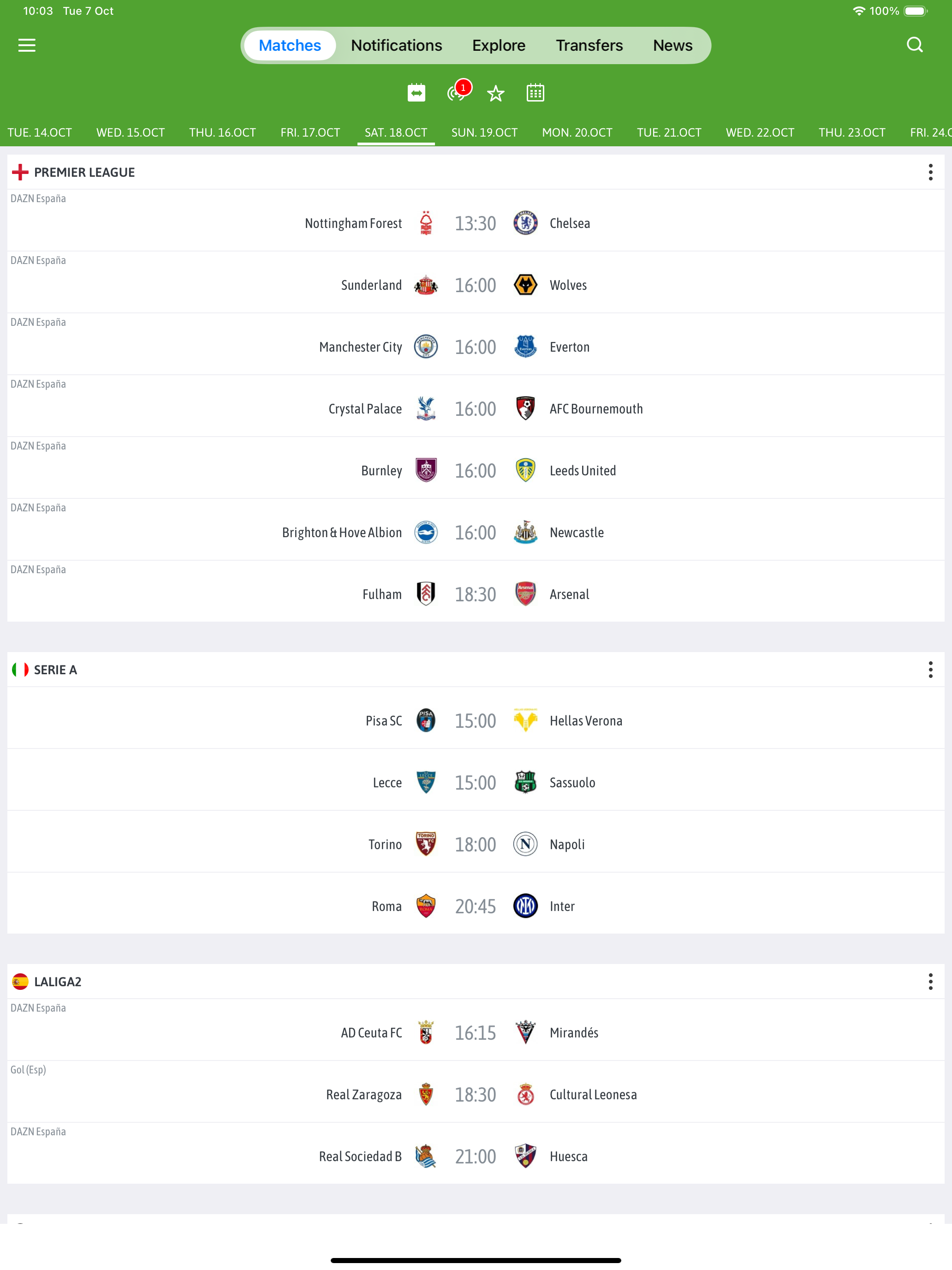 BeSoccer Plus