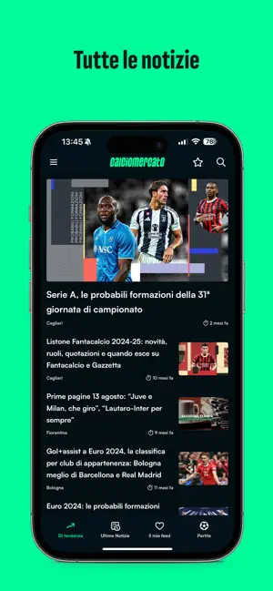 Calciomercato.com screenshot 1