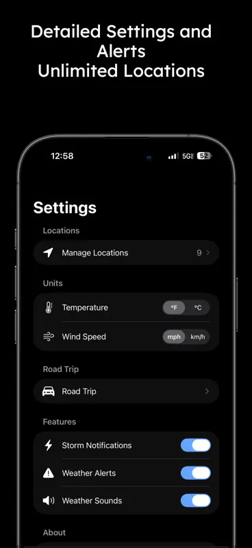 Pure Weather Pro screenshot 10 of 10