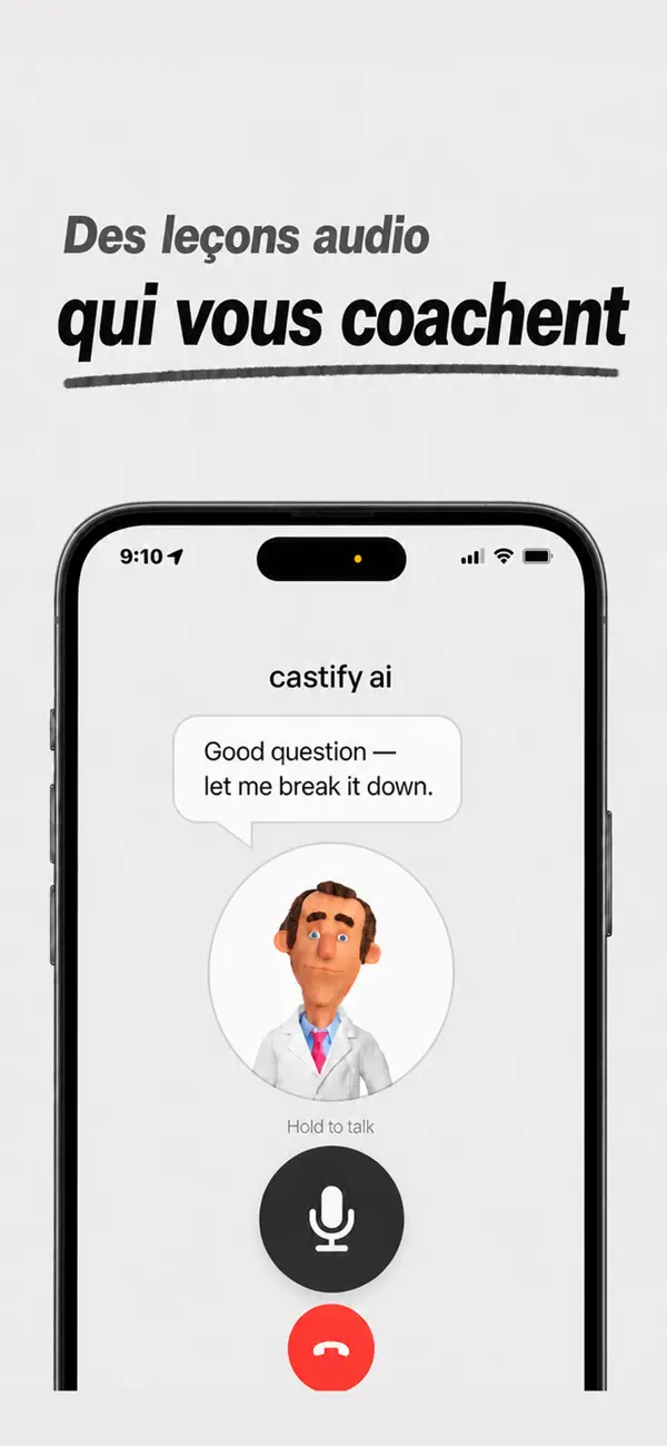 Screenshot #2 pour Castify — Generate AI Podcasts