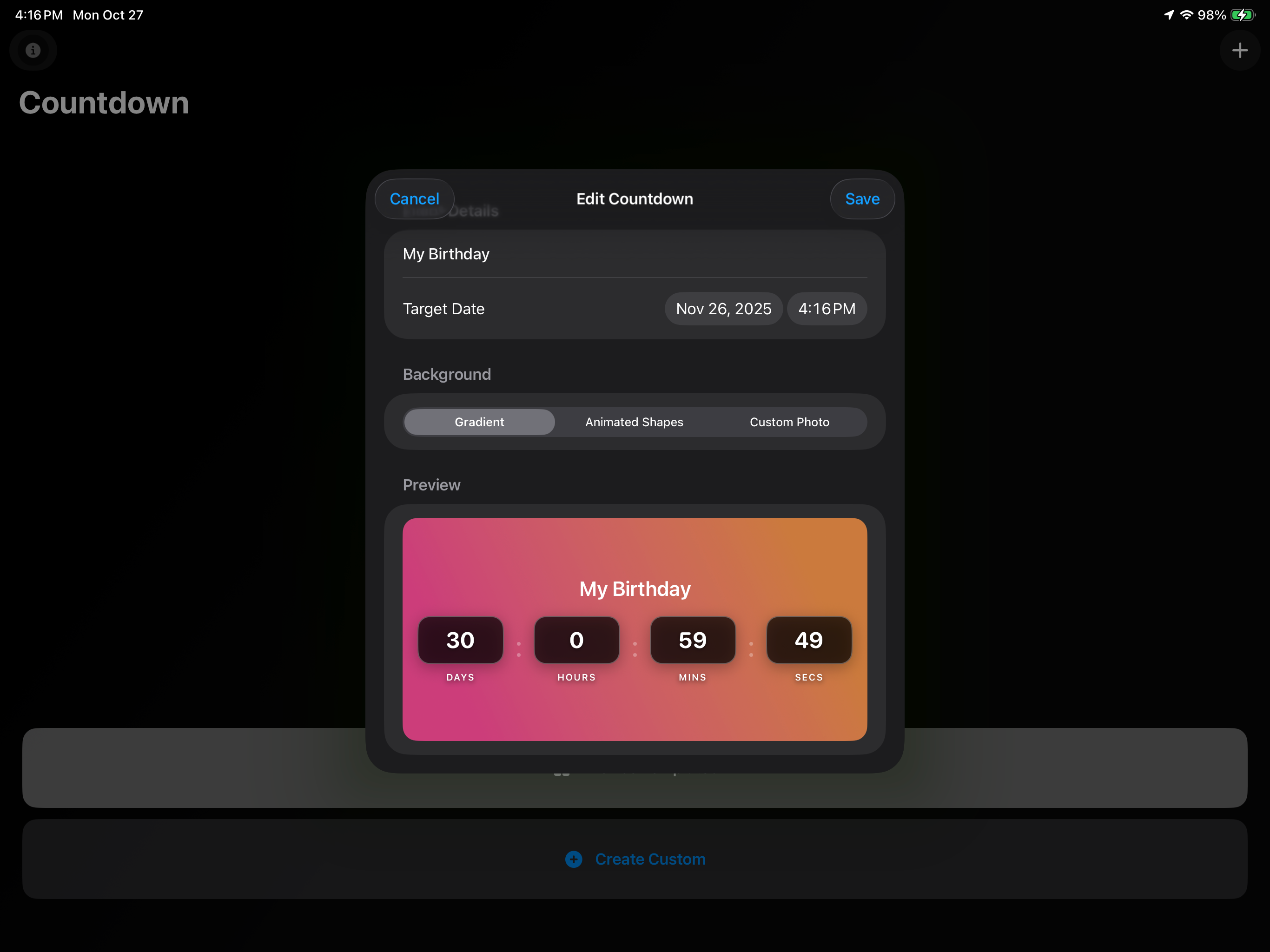 FunCountDown screenshot 10