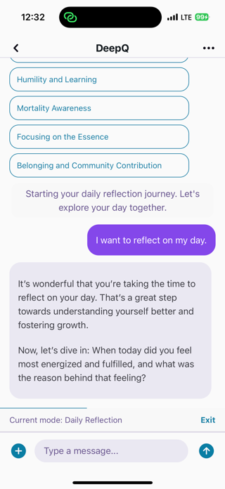 DeepQ: AI Horoscope & Tarot Screenshot 1 of 6