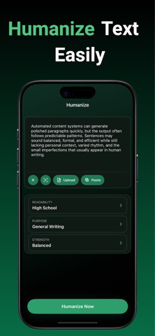 Human AI: Check GPT & Typeset iPhone screenshot