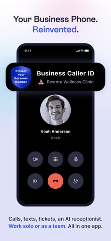 LinkedPhone—Pro Business Line app screenshot