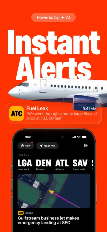 ATC - Live Air Traffic Radio screenshot 2 of 9