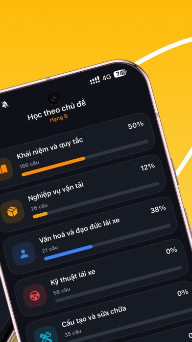Screenshot #1 pour Ôn Thi Bằng Lái - 600 Câu