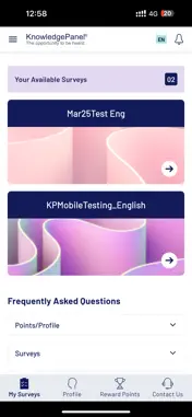 Ipsos KnowledgePanel screenshot 3