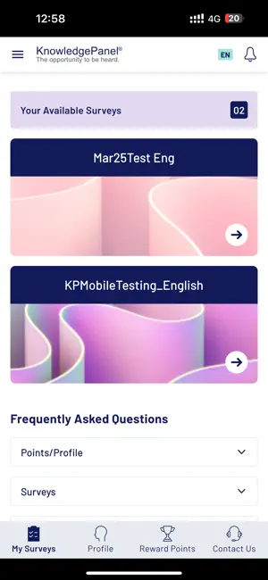 Ipsos KnowledgePanel screenshot 3