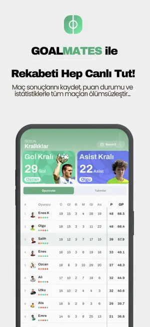 Goal Mates - Pro Halı Saha screenshot 3