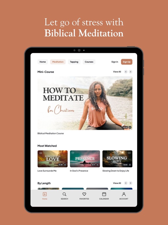 Christ Centered Tribe iPad screenshot 4 - Health & Fitness app