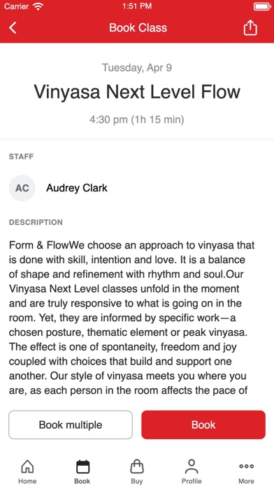 One Flow Yoga Screenshot