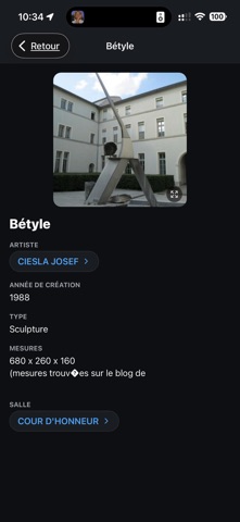Musee Ponsard screenshot 2