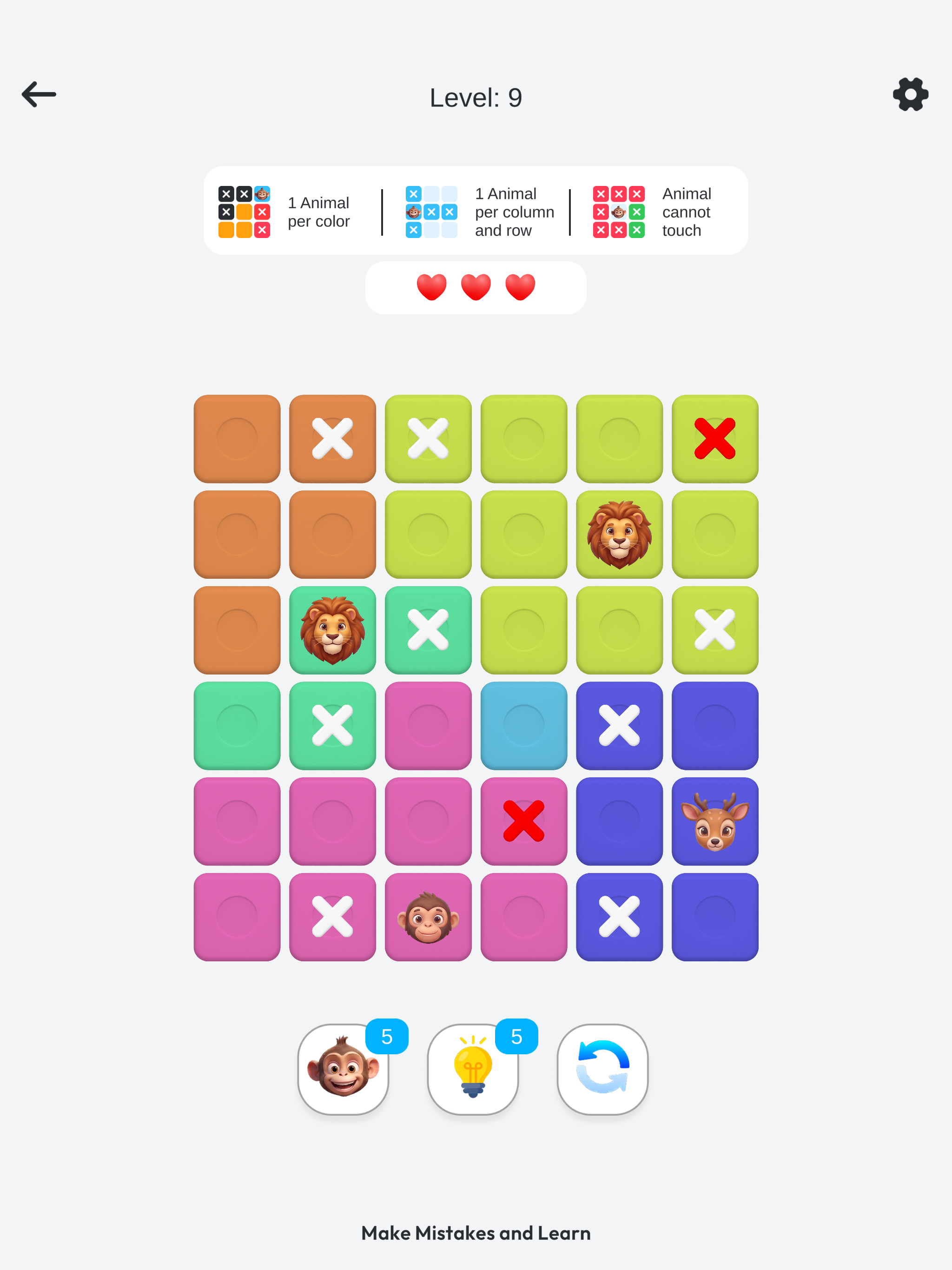 Wild Logic - Animal Puzzle screenshot 10
