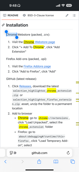Selection Highlighter Screenshot 1 of 3