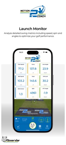 Motion2Coach Golf screenshot