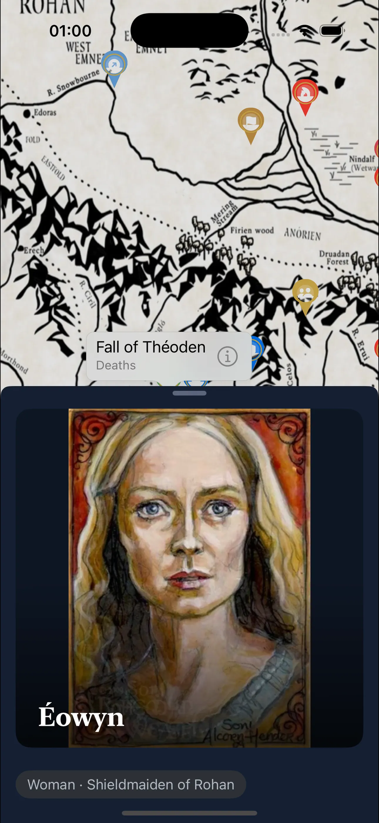 #8. Middle-earth Explorer (iOS) Ved: Alp Ozcan