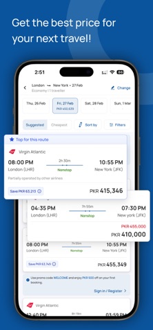 sastaticket.pk: Flights, Bus Screenshot 2 of 8