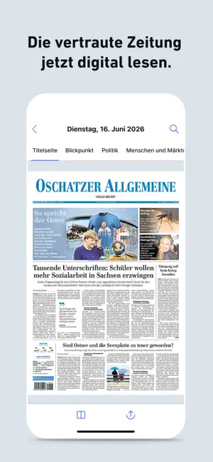 OAZ E-Paper: News aus Oschatz screenshot 3