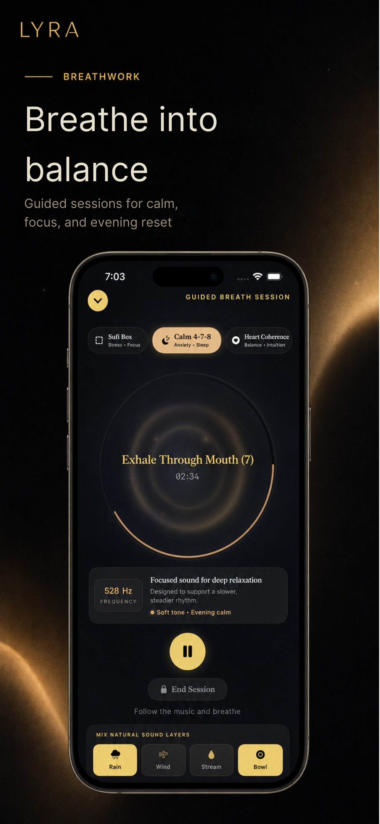 LYRA-Mindful Meditation screenshot 3