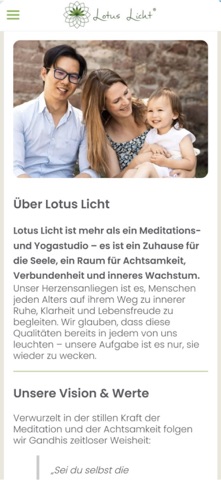 Lotus Licht screenshot