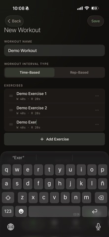 Kettlebell Interval Timer Screenshot 2 of 8