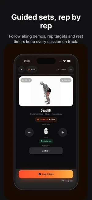 IronBell: Kettlebell Training screenshot 3