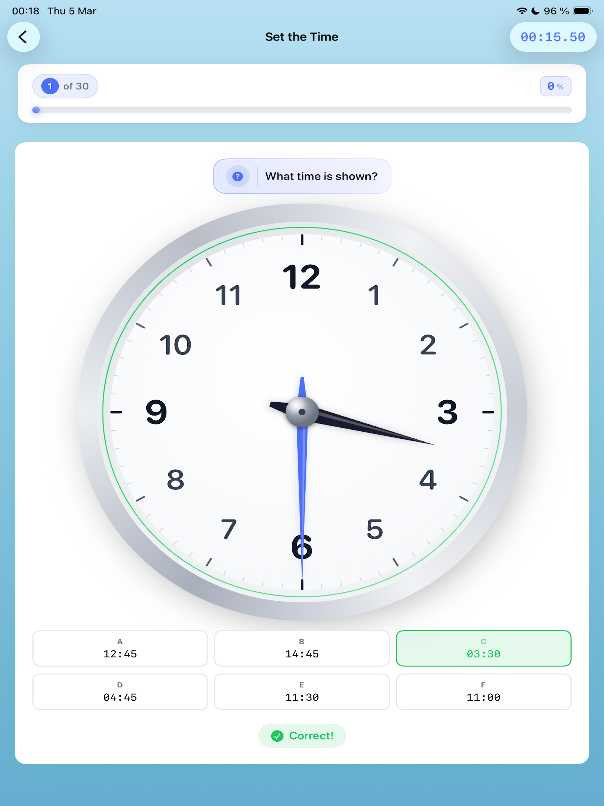 Learn The Clock! screenshot 7