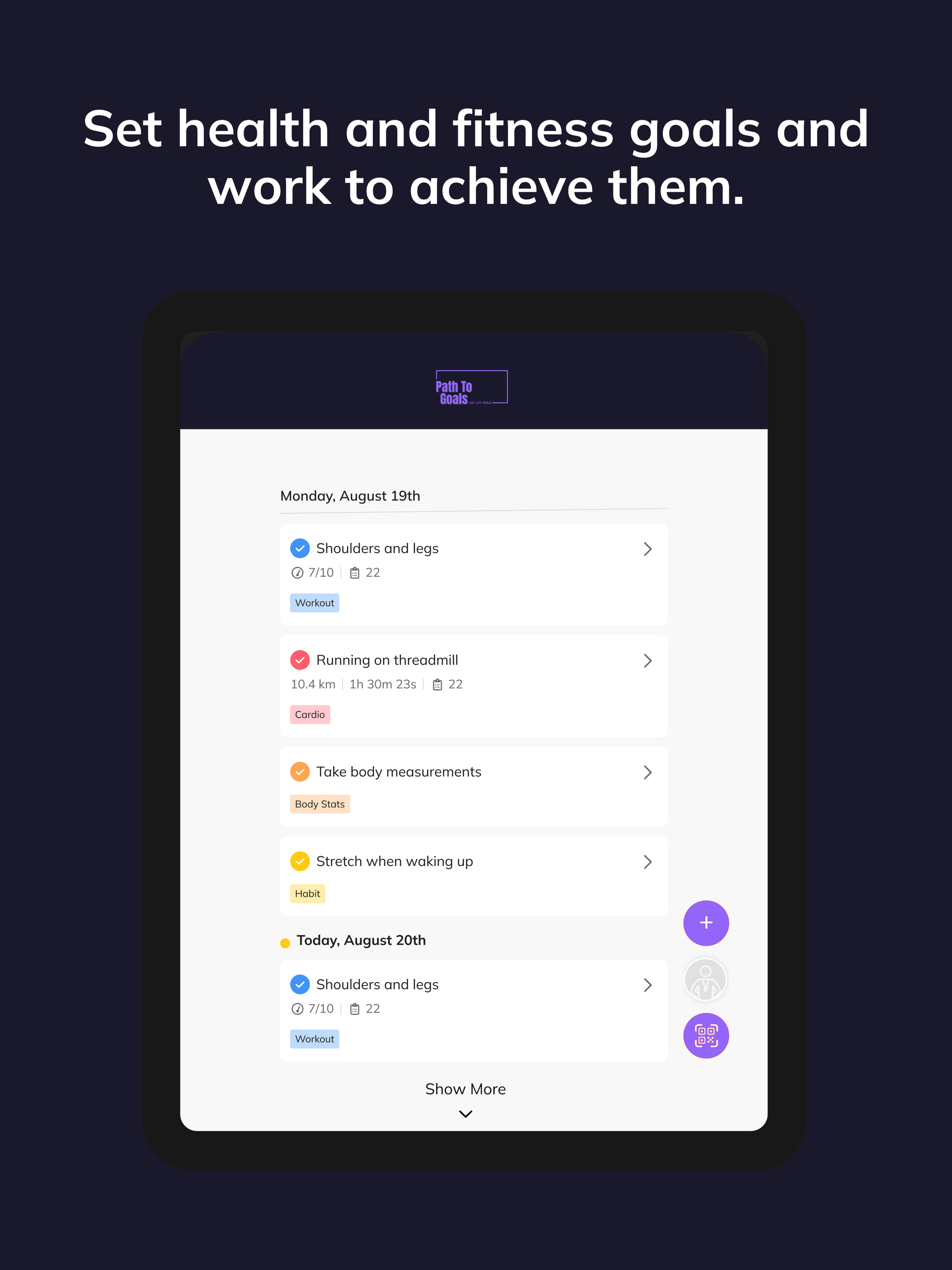Path to Goals
