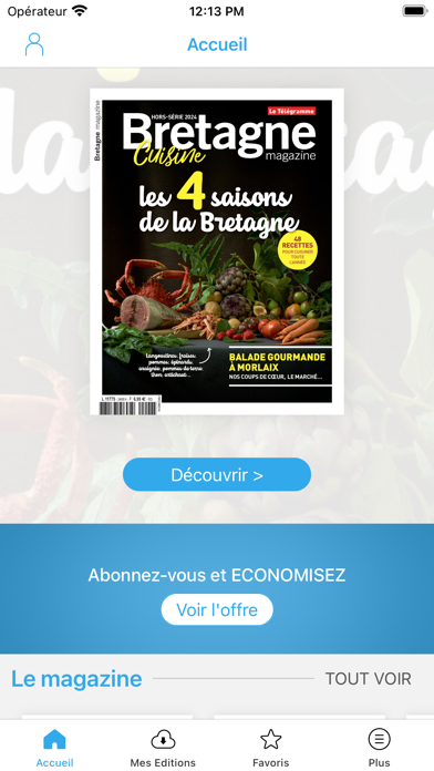 Bretagne Magazine Screenshot