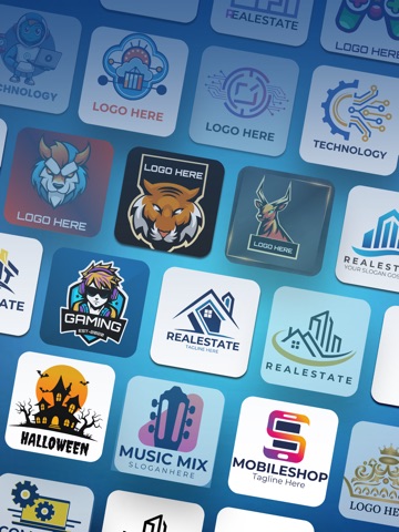 Pixel Lab Logo Maker & Flyer ipad screenshot 4