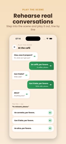 Ciao Gigi - Learn Italian iPhone screenshot