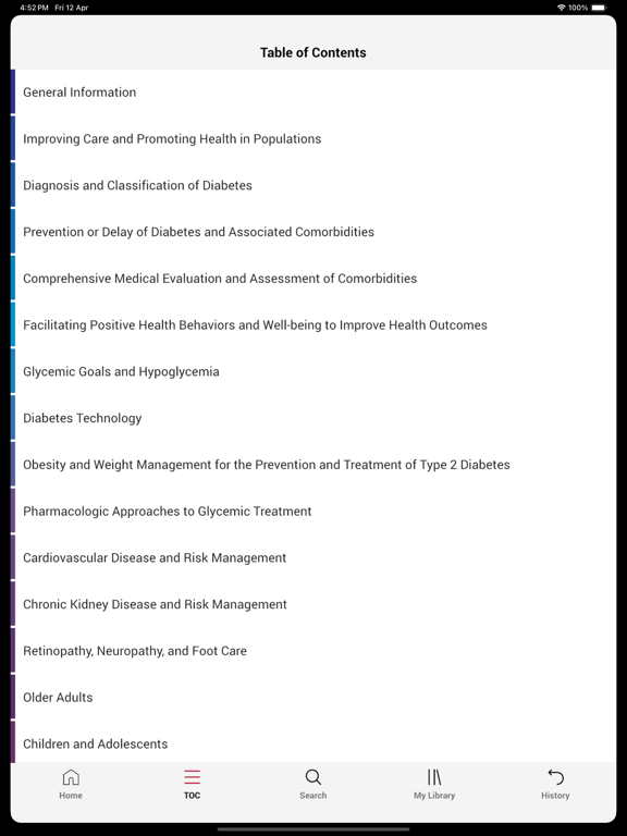 Screenshot #5 pour ADA Standards of Care