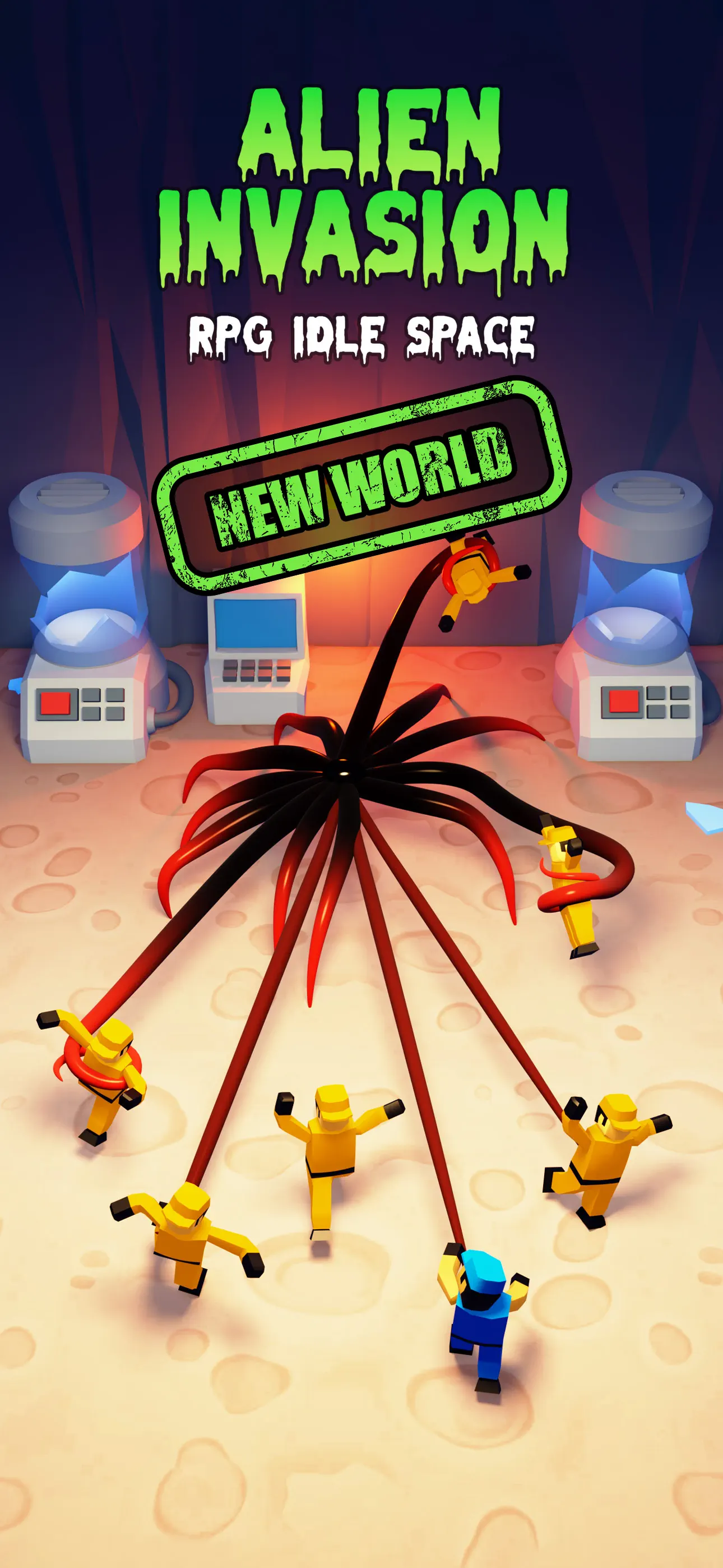 Alien Invasion: RPG Idle Space screenshot 1