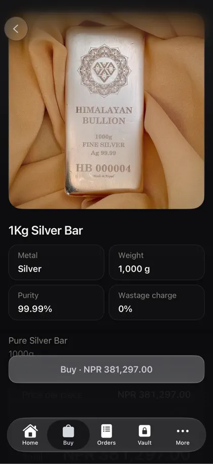 Screenshot 3 di 6 di Himalayan Bullion Company Ltd