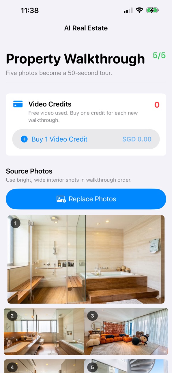 iPhone screenshot