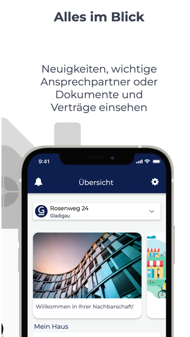 Gladigau Mietverwaltung Screenshot