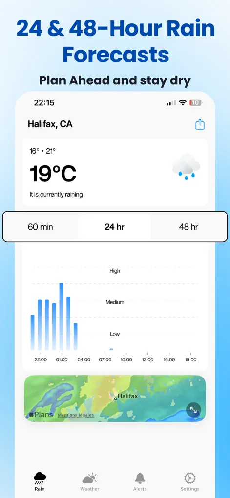 Rain Now : Rain Radar & Alerts - Weather App | MWM